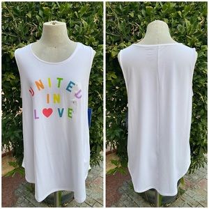 NEW Graphic Tank Top LARGE